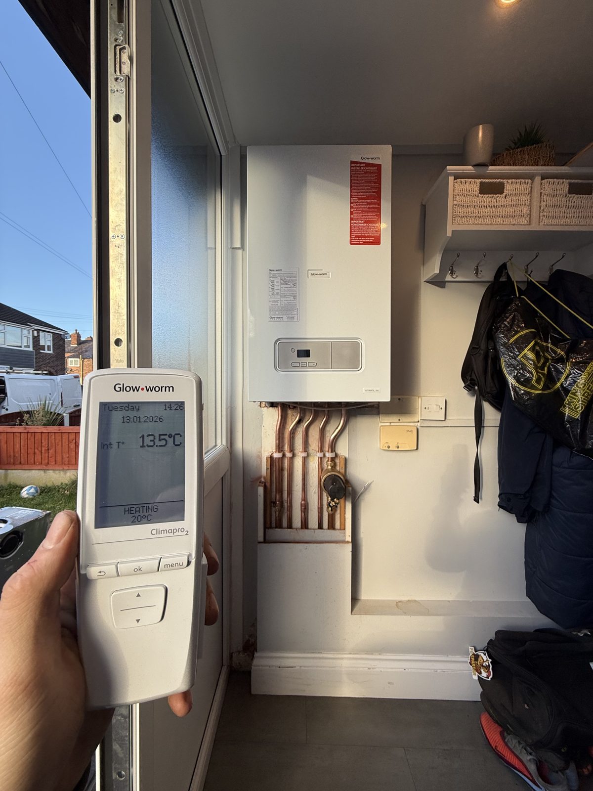 Glow-worm boiler with smart controls
